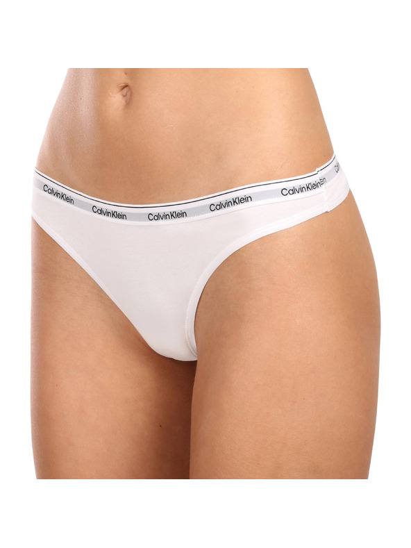 Calvin Klein Set treh - ženska tanga Calvin Klein bela