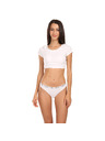 Calvin Klein Set treh - ženska tanga Calvin Klein bela