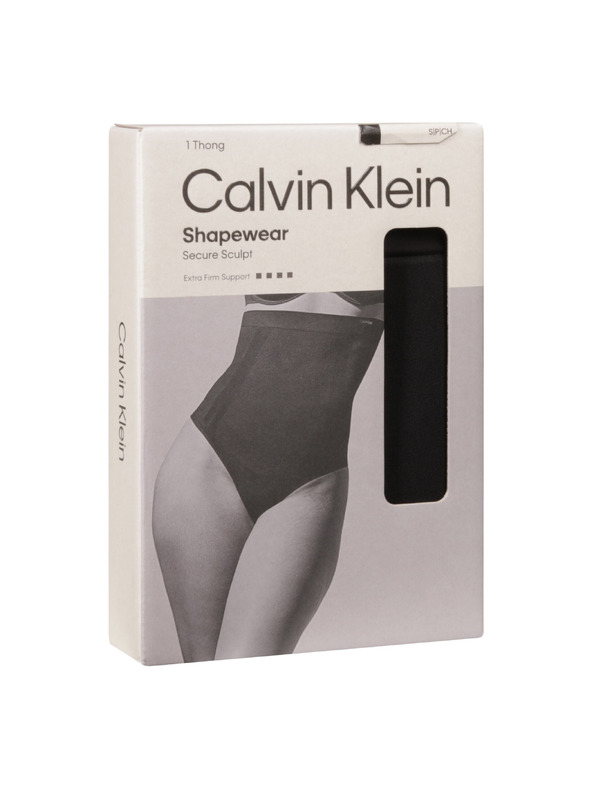 Calvin Klein Ženska oblikovalna tanga Calvin Klein črna