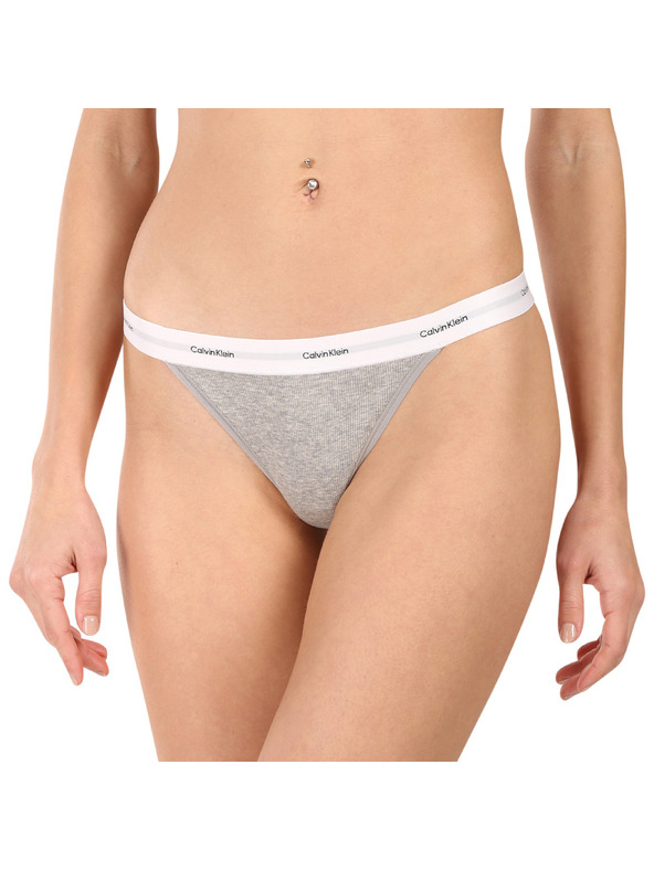 Calvin Klein Komplet treh - ženski tange Calvin Klein večbarvne