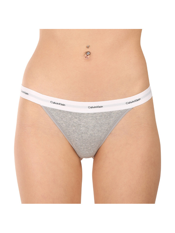 Calvin Klein Komplet treh - ženski tange Calvin Klein večbarvne
