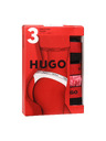 HUGO Komplet treh - Ženske tange HUGO večbarvne