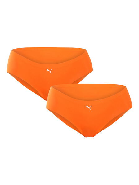 Puma Komplet dveh - Ženski nogavičke Puma brezšivne oranžne