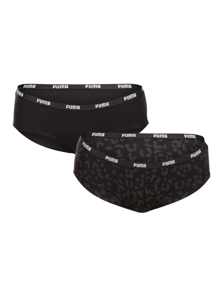 Puma Komplet dveh - ženski spodnjački Puma črni