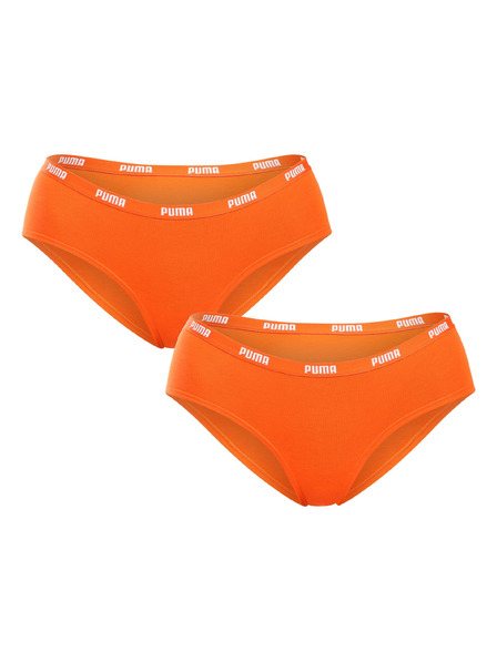 Puma Komplet dveh - ženski spodnjački Puma oranžni