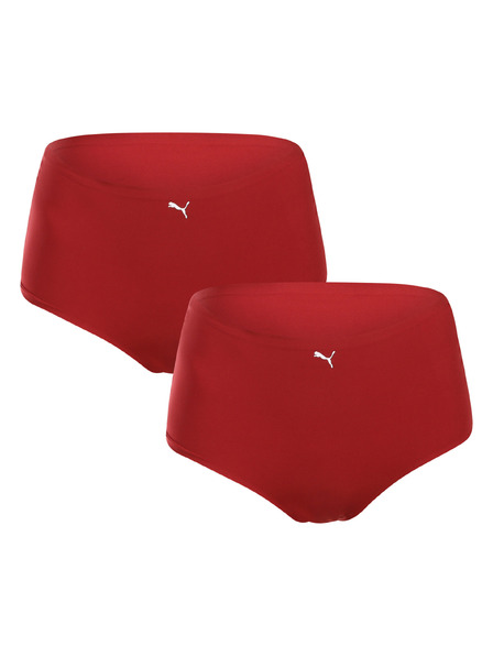 Puma Komplet dveh - ženski spodnjački Puma rdeči
