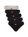 Tommy Hilfiger Komplet petih - ženski tangi Tommy Hilfiger večbarvni