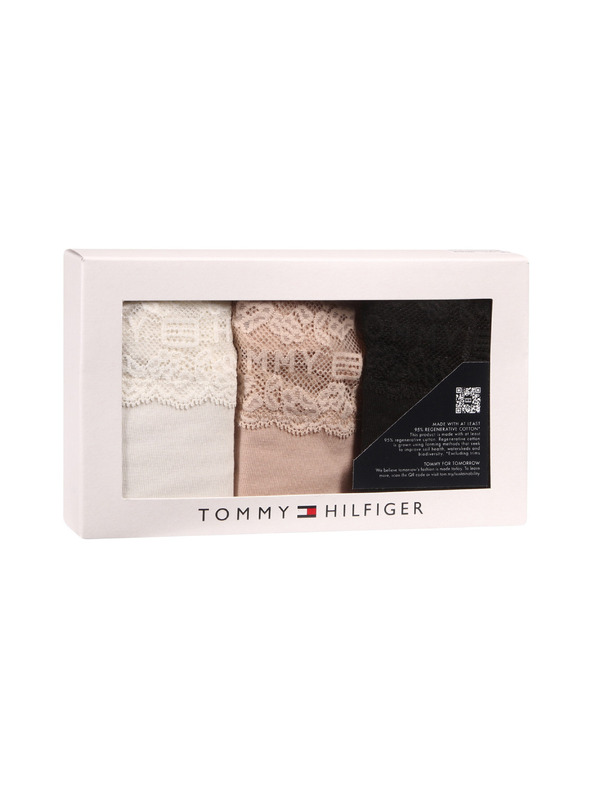 Tommy Hilfiger Komplet treh - ženski spodnjački Tommy Hilfiger večbarvni