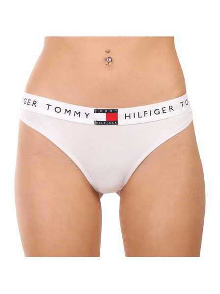 Tommy Hilfiger Ženske hlačke Tommy Hilfiger bele