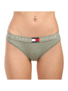 Tommy Hilfiger Ženske hlačke Tommy Hilfiger zelene