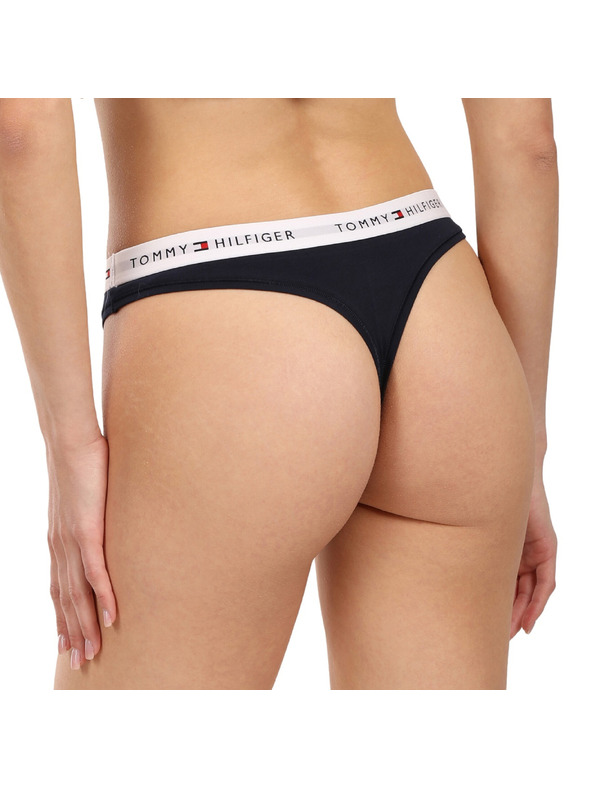 Tommy Hilfiger Komplekt treh - ženska tanga Tommy Hilfiger črna