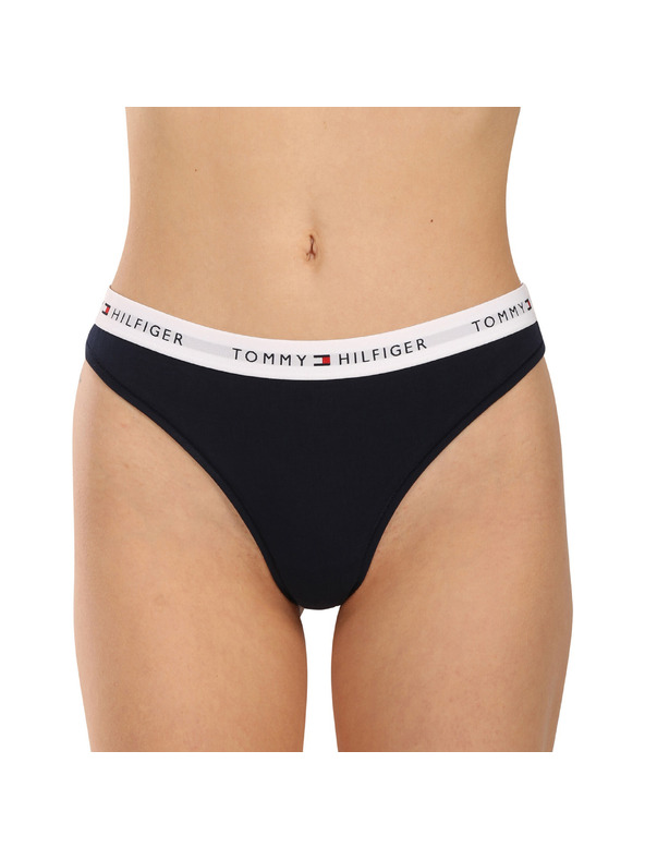 Tommy Hilfiger Komplekt treh - ženska tanga Tommy Hilfiger črna