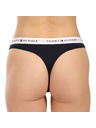 Tommy Hilfiger Komplekt treh - ženska tanga Tommy Hilfiger črna