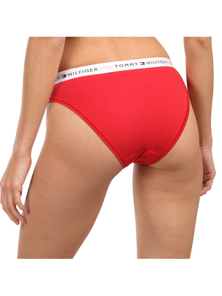 Tommy Hilfiger Ženske hlačke Tommy Hilfiger rdeče