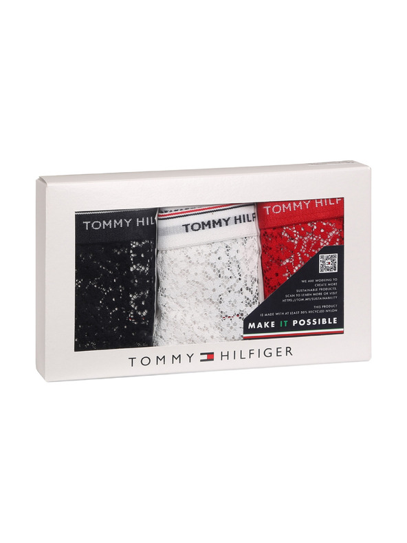 Tommy Hilfiger Komplet treh - ženski spodnjački Tommy Hilfiger večbarvni