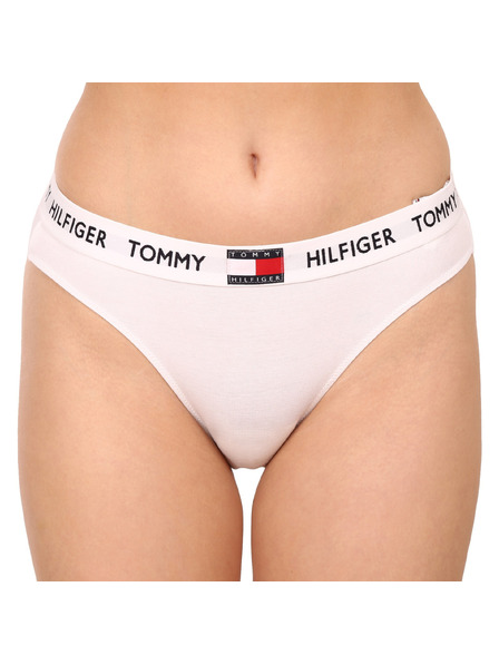 Tommy Hilfiger Ženske hlačke Tommy Hilfiger bele