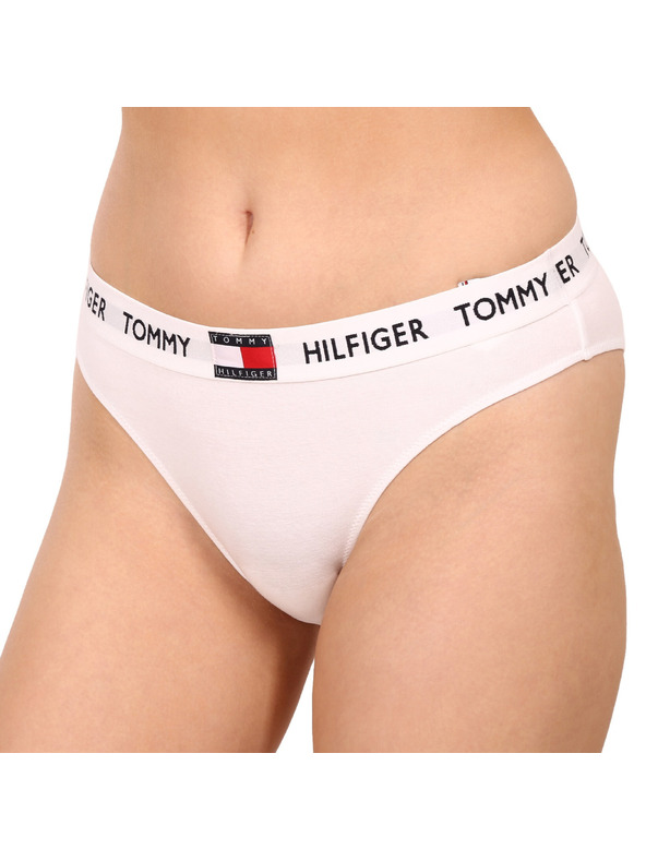Tommy Hilfiger Ženske hlačke Tommy Hilfiger bele