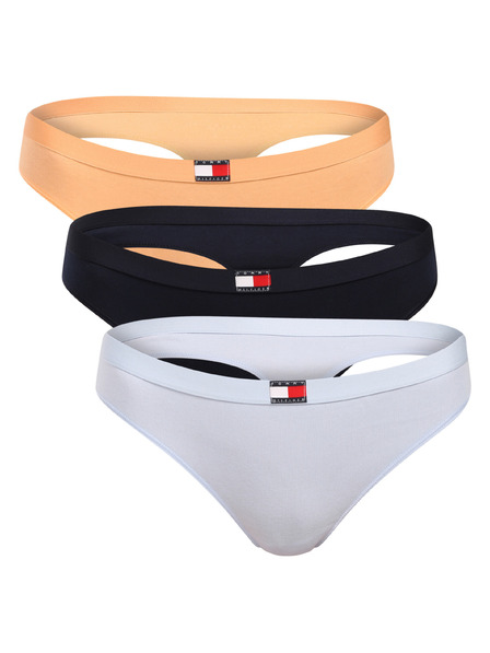 Tommy Hilfiger Komplet treh - ženski tangi Tommy Hilfiger večbarvni