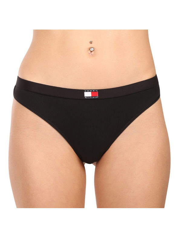 Tommy Hilfiger Komplekt treh - ženska tanga Tommy Hilfiger črna