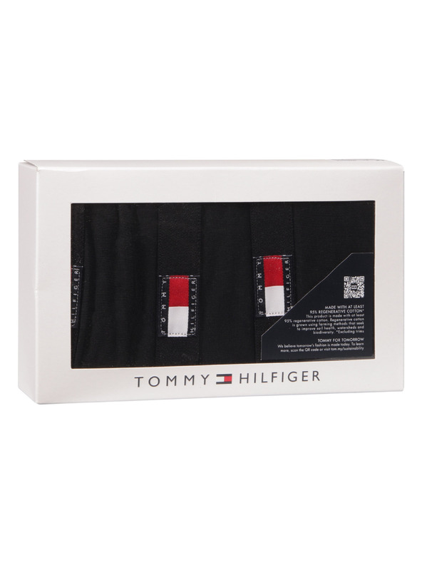 Tommy Hilfiger Komplekt treh - ženska tanga Tommy Hilfiger črna