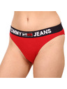Tommy Hilfiger Ženske hlačke Tommy Hilfiger rdeče