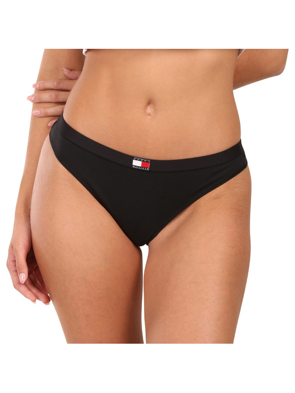 Tommy Hilfiger Komplekt petih - ženska tanga Tommy Hilfiger črna