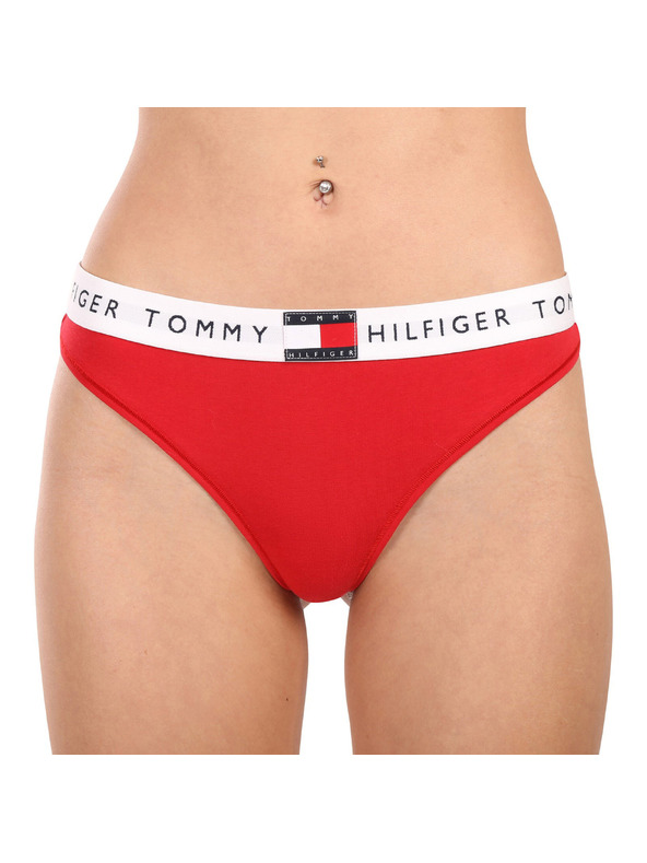 Tommy Hilfiger Ženska tanga Tommy Hilfiger rdeča