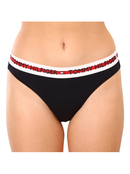 Tommy Hilfiger Ženske hlačke Tommy Hilfiger temno modre