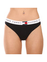 Tommy Hilfiger Ženska tanga Tommy Hilfiger črna