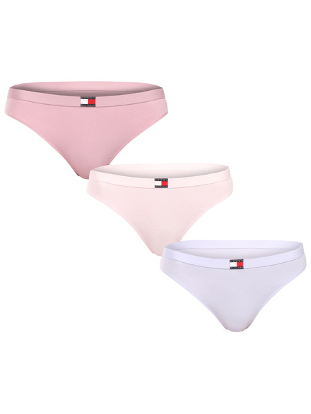 Tommy Hilfiger Komplet treh - ženski tangi Tommy Hilfiger večbarvni