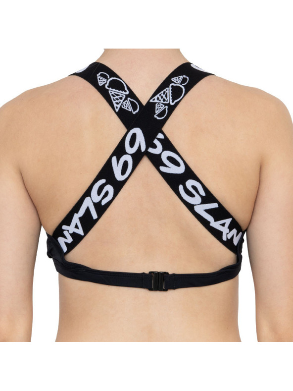 69slam Ženski modrček 69SLAM plain black