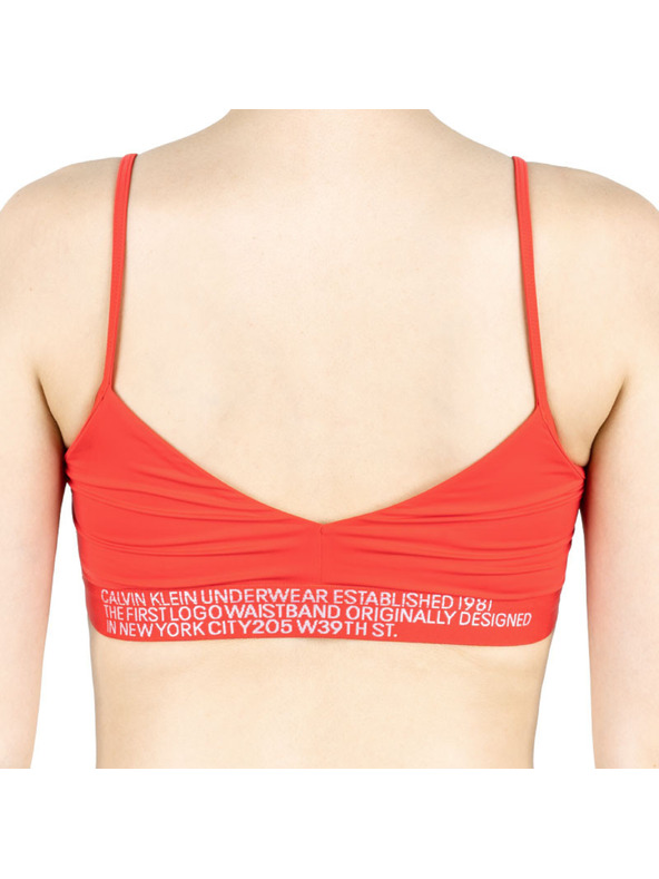 Calvin Klein Женска подprsenka Calvin Klein rdeča