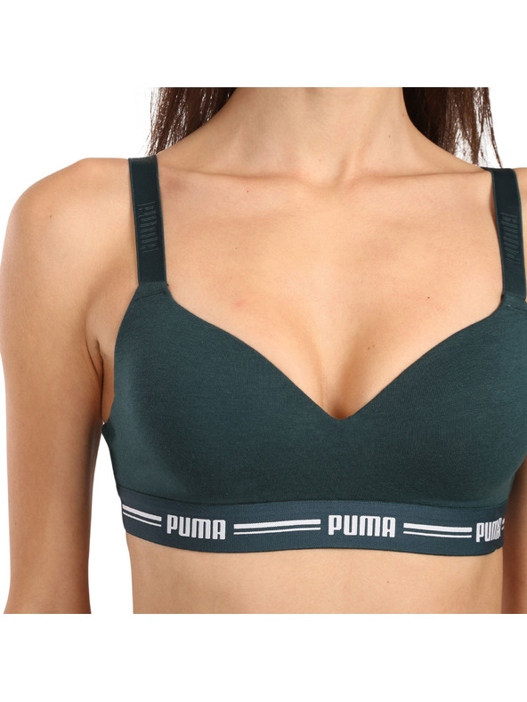Puma Ženski športni nedrček Puma zelena