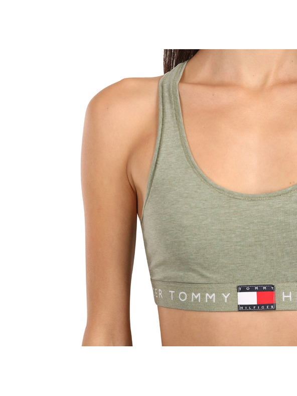 Tommy Hilfiger Ženski nedrček Tommy Hilfiger zelena