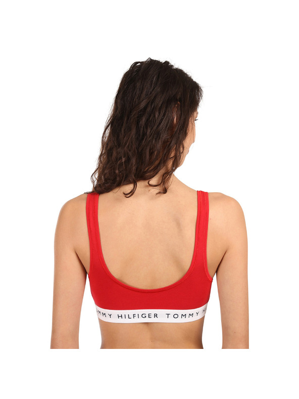 Tommy Hilfiger Ženski nedrček Tommy Hilfiger rdeča