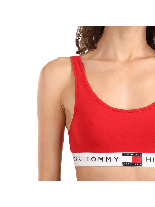 Tommy Hilfiger Ženski nedrček Tommy Hilfiger rdeča
