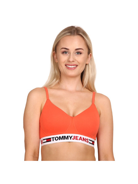 Tommy Hilfiger Ženski nedrček Tommy Hilfiger ojačan oranžna