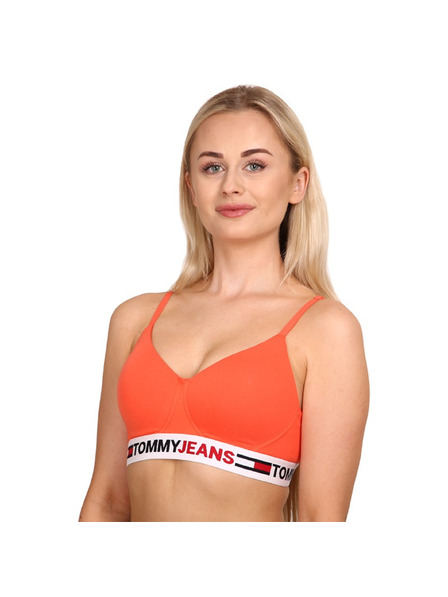 Tommy Hilfiger Ženski nedrček Tommy Hilfiger ojačan oranžna