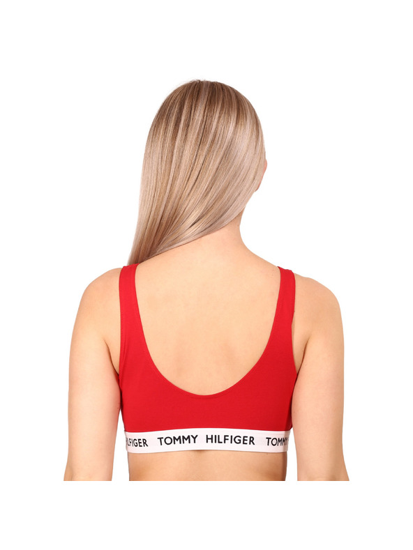 Tommy Hilfiger Ženski nedrček Tommy Hilfiger rdeča