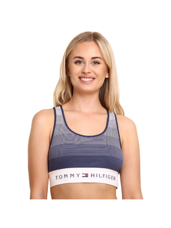Tommy Hilfiger Ženski nedrček Tommy Hilfiger nadmerjena modra