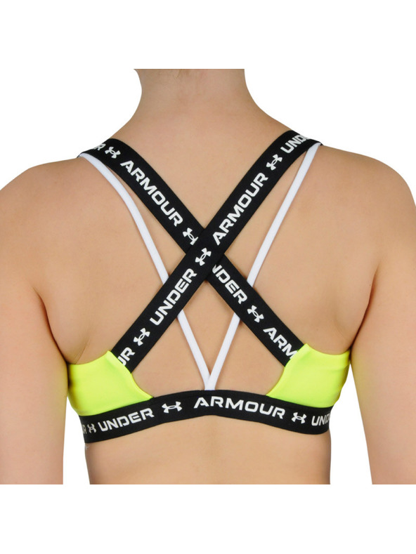 Under Armour Ženski nedrček Under Armour rumena