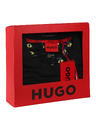 BOSS Moške pižame HUGO črne