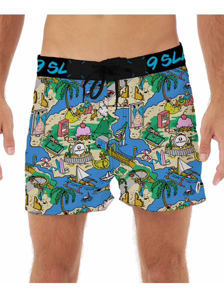69slam Moške plavalne hlače 69SLAM BALI