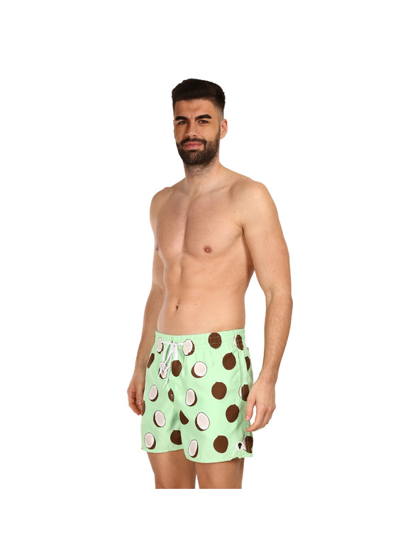 69slam Moške plavalne hlače 69SLAM coco brown samoa