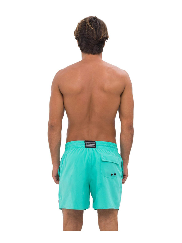 69slam Moške plavalne hlače 69SLAM AQUA GREEN