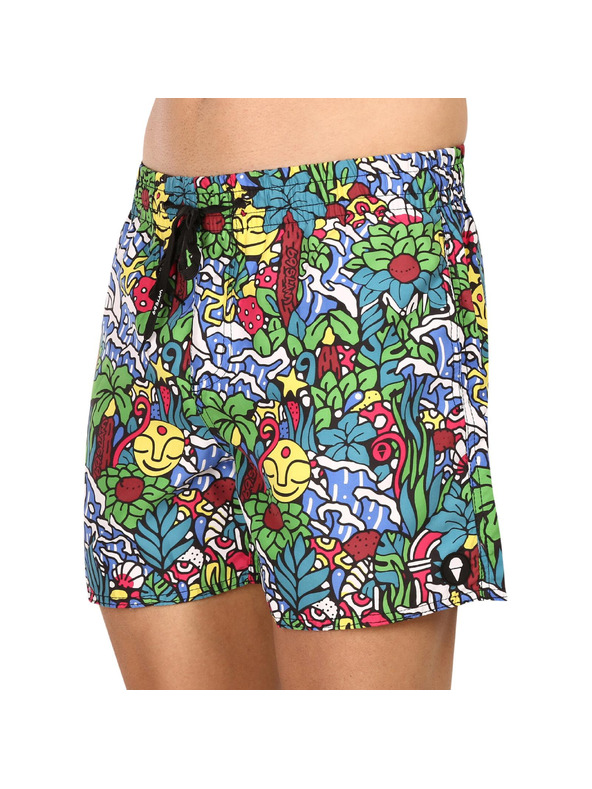 69slam Moške plavalne hlače 69SLAM tropicamazon samoa