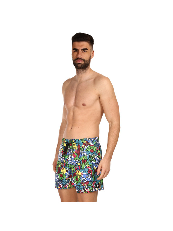 69slam Moške plavalne hlače 69SLAM tropicamazon samoa
