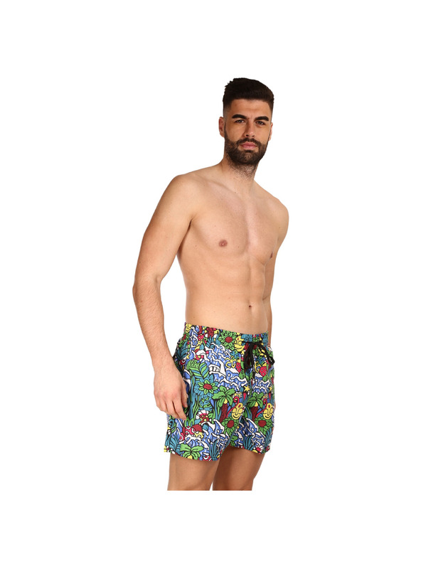 69slam Moške plavalne hlače 69SLAM tropicamazon samoa