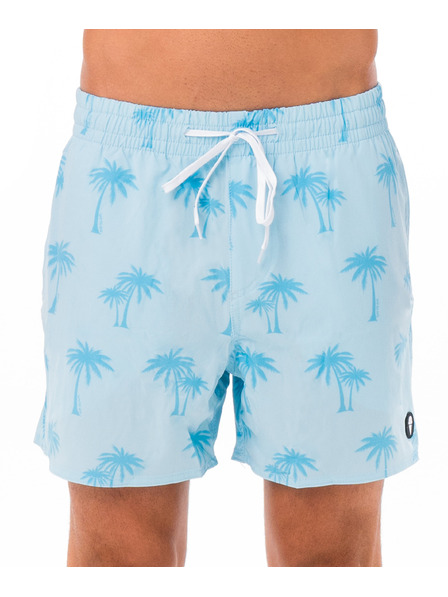 69slam Moške plavalne hlače 69SLAM PALM BLUE