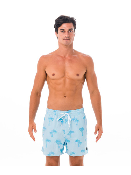 69slam Moške plavalne hlače 69SLAM PALM BLUE